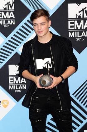 Milan, MTV Europe Music Awards 2015. Press Room Backstage. Pictured : Martin Garrix  AlbertoxTerenghi