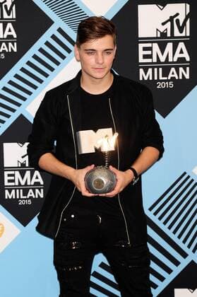 Milan, MTV Europe Music Awards 2015. Press Room Backstage. Pictured : Martin Garrix  AlbertoxTerenghi