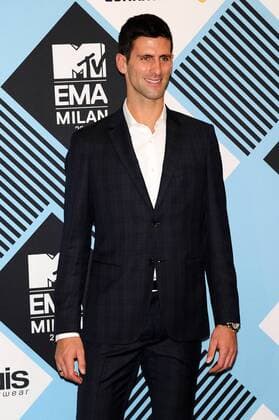 Milan, MTV Europe Music Awards 2015. Press Room Backstage. Pictured : Novak Djokovic  AlbertoxTerenghi