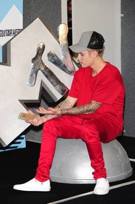 Milan, MTV Europe Music Awards 2015. Press Room Backstage. Pictured : Justin Bieber  AlbertoxTerenghi