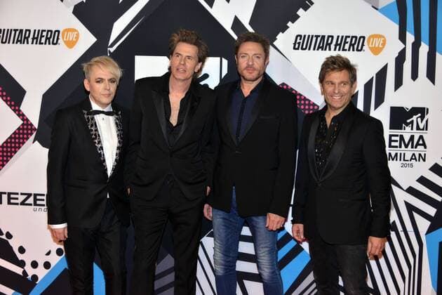 Milan MTV Europe Music Award s (EMA) 2015 Arrivals. Pictured: Durna Duran  Comi Terenghi
