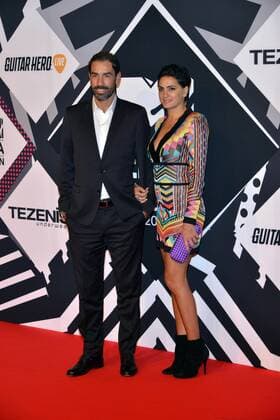 Milan MTV Europe Music Award s (EMA) 2015 Arrivals. Pictured: Robert Pires  Comi Terenghi
