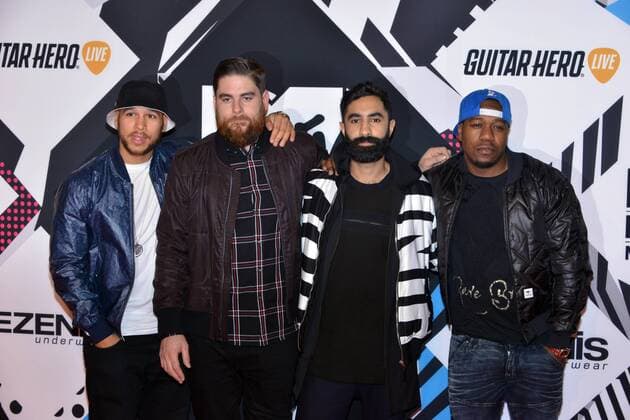 Milan MTV Europe Music Award s (EMA) 2015 Arrivals. Pictured: Rudimental  Comi Terenghi