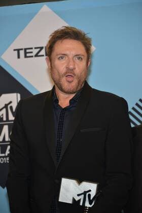 Milan, MTV Europe Music Award s (EMA) 2015, Press Room Backstage. Pictured Simon Le Bon  Comi Terenghi