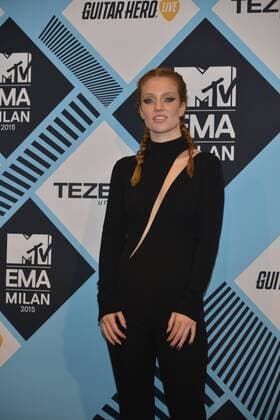 Milan, MTV Europe Music Award s (EMA) 2015, Press Room Backstage. Pictured Jess Glynne  Comi Terenghi