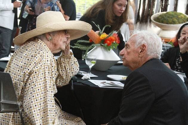 Frank Gehry and Gere Kavanaugh FRANK GEHRY RECEIVES HENRY AWARD Los Angeles  Patrick Rideaux PicturePerfect
