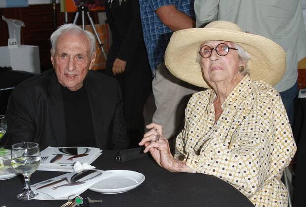 Frank Gehry and Gere Kavanaugh FRANK GEHRY RECEIVES HENRY AWARD Los Angeles  Patrick Rideaux PicturePerfect