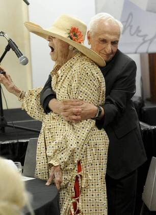 Frank Gehry and Gere Kavanaugh FRANK GEHRY RECEIVES HENRY AWARD Los Angeles  Patrick Rideaux PicturePerfect