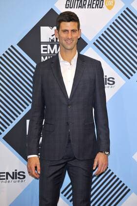 Novak Djokovic bei der Verleihung der MTV Europe Music Awards 2015 im Mediolanum Forum. Mailand, 25.10.2015 Foto:xA.xHübnerx xFuturexImage