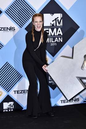 Jess Glynne bei der Verleihung der MTV Europe Music Awards 2015 im Mediolanum Forum. Mailand, 25.10.2015 Foto:xA.xHübnerx xFuturexImage