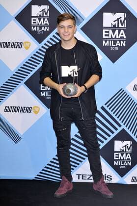 Martin Garrix bei der Verleihung der MTV Europe Music Awards 2015 im Mediolanum Forum. Mailand, 25.10.2015 Foto:xA.xHübnerx xFuturexImage