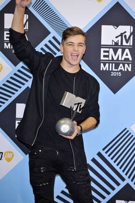 Martin Garrix bei der Verleihung der MTV Europe Music Awards 2015 im Mediolanum Forum. Mailand, 25.10.2015 Foto:xA.xHübnerx xFuturexImage