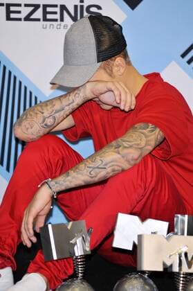 Justin Bieber bei der Verleihung der MTV Europe Music Awards 2015 im Mediolanum Forum. Mailand, 25.10.2015 Foto:xA.xHübnerx xFuturexImage