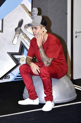 Justin Bieber bei der Verleihung der MTV Europe Music Awards 2015 im Mediolanum Forum. Mailand, 25.10.2015 Foto:xA.xHübnerx xFuturexImage
