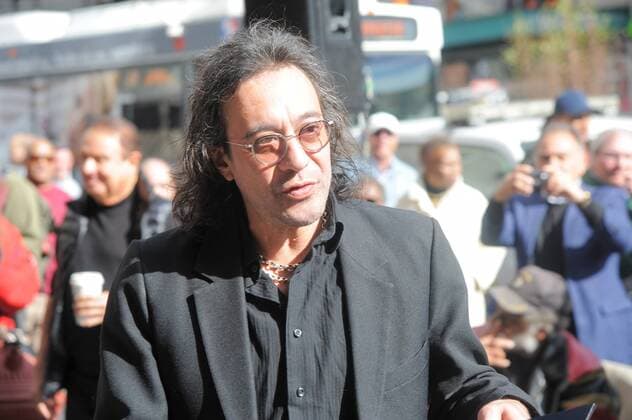 Oct. 26, 2015 - Chester, Pennsylvania, U.S - Legendary guitarist, JEFF LABAR of the group Cinderella, is inducted into the Philadelphia Music Alliance Walk of Fame. The induction ceremony was held in front of the Kimmel Center in Philadelphia Pa The group Cinderella is a part of the class of 2015 inductees Chester U.S. - ZUMArf1_