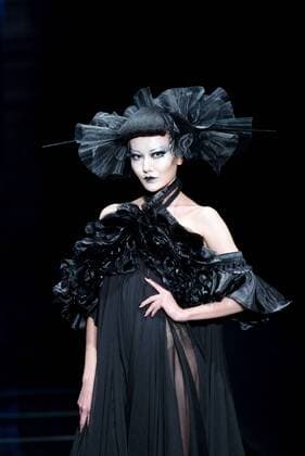 BEIJING, CHINA - OCTOBER 26: (CHINA OUT) A model showcases designs on the runway at 2016 MGPIN show during the Mercedes-Benz China Fashion Week Spring Summer 2016 at 751D.PARK on October 26, 2015 in Beijing, China.  CFP474922559