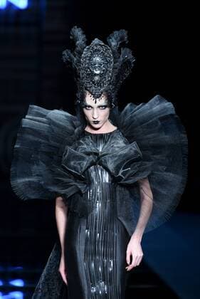 BEIJING, CHINA - OCTOBER 26: (CHINA OUT) A model showcases designs on the runway at 2016 MGPIN show during the Mercedes-Benz China Fashion Week Spring Summer 2016 at 751D.PARK on October 26, 2015 in Beijing, China.  CFP474922576