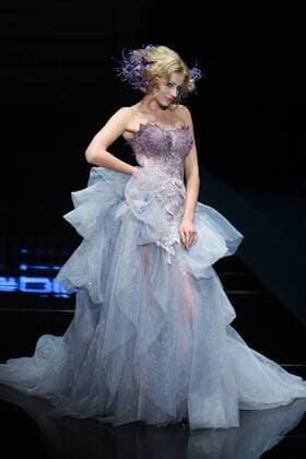 BEIJING, CHINA - OCTOBER 26: (CHINA OUT) A model showcases designs on the runway at 2016 MGPIN show during the Mercedes-Benz China Fashion Week Spring Summer 2016 at 751D.PARK on October 26, 2015 in Beijing, China.  CFP474922585