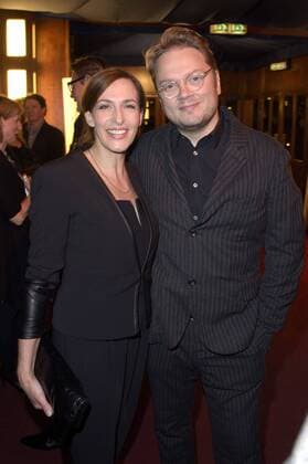 Ulrike Frank mit Ehemann Marc Schubring bei der Verleihung des Deutschen Musical Theater Preises 2015 im TIPI am Kanzleramt. Berlin, 26.10.2015 Foto:xFredericx xFuturexImage