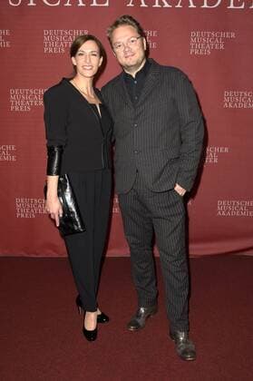 Ulrike Frank mit Ehemann Marc Schubring bei der Verleihung des Deutschen Musical Theater Preises 2015 im TIPI am Kanzleramt. Berlin, 26.10.2015 Foto:xFredericx xFuturexImage