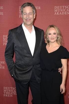 Thomas Hermanns und Katharine Mehrling bei der Verleihung des Deutschen Musical Theater Preises 2015 im TIPI am Kanzleramt. Berlin, 26.10.2015 Foto:xFredericx xFuturexImage