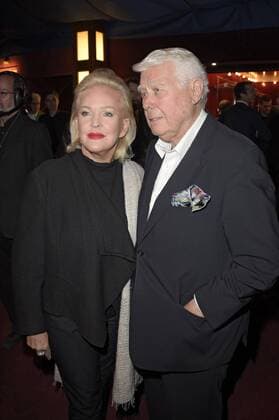 Angelika Milster und Peter Weck bei der Verleihung des Deutschen Musical Theater Preises 2015 im TIPI am Kanzleramt. Berlin, 26.10.2015 Foto:xFredericx xFuturexImage