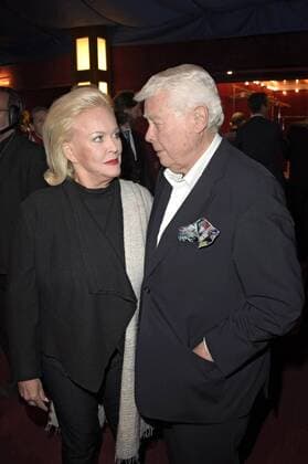 Angelika Milster und Peter Weck bei der Verleihung des Deutschen Musical Theater Preises 2015 im TIPI am Kanzleramt. Berlin, 26.10.2015 Foto:xFredericx xFuturexImage