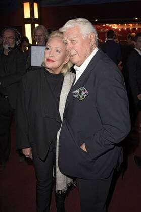 Angelika Milster und Peter Weck bei der Verleihung des Deutschen Musical Theater Preises 2015 im TIPI am Kanzleramt. Berlin, 26.10.2015 Foto:xFredericx xFuturexImage