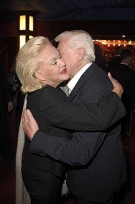Angelika Milster und Peter Weck bei der Verleihung des Deutschen Musical Theater Preises 2015 im TIPI am Kanzleramt. Berlin, 26.10.2015 Foto:xFredericx xFuturexImage