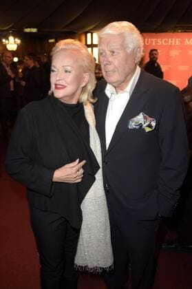 Angelika Milster und Peter Weck bei der Verleihung des Deutschen Musical Theater Preises 2015 im TIPI am Kanzleramt. Berlin, 26.10.2015 Foto:xFredericx xFuturexImage