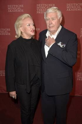 Angelika Milster und Peter Weck bei der Verleihung des Deutschen Musical Theater Preises 2015 im TIPI am Kanzleramt. Berlin, 26.10.2015 Foto:xFredericx xFuturexImage