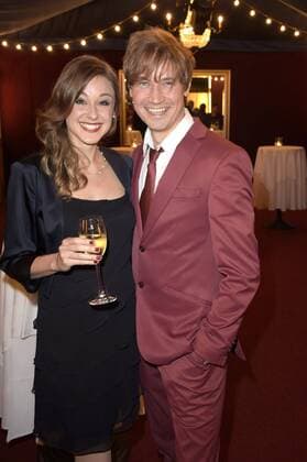 Anja Haeseli und Oliver Arno bei der Verleihung des Deutschen Musical Theater Preises 2015 im TIPI am Kanzleramt. Berlin, 26.10.2015 Foto:xFredericx xFuturexImage