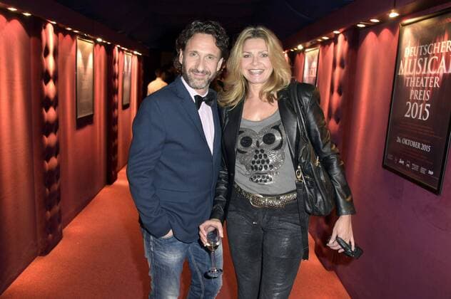 Falk-Willy Wild und Maren Gilzer bei der Verleihung des Deutschen Musical Theater Preises 2015 im TIPI am Kanzleramt. Berlin, 26.10.2015 Foto:xFredericx xFuturexImage