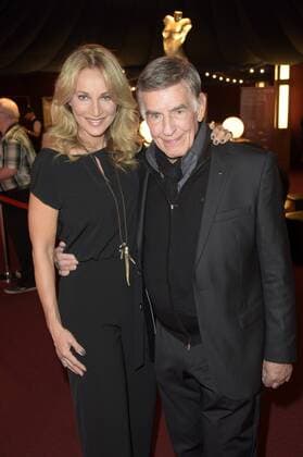 Caroline Beil und Rolf Kühn bei der Verleihung des Deutschen Musical Theater Preises 2015 im TIPI am Kanzleramt. Berlin, 26.10.2015 Foto:xFredericx xFuturexImage