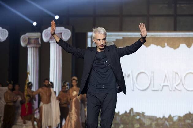 Oct. 26, 2015 - Naples, Italy, Italy - Gianni Molaro, an Italian Stylist during Tuttosposi 2015 at Mostra d Oltremare. Naples Italy - ZUMAp133