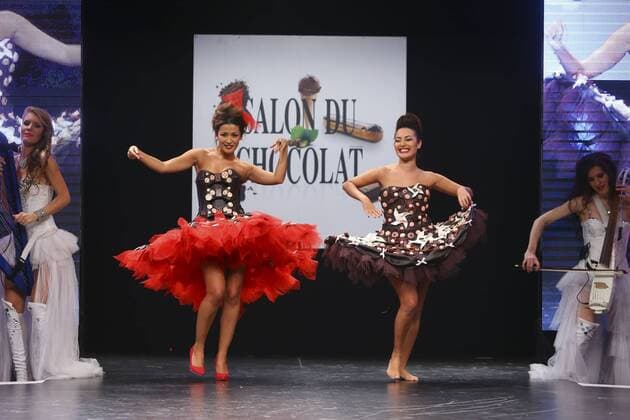 Karima Charni et Hedia Charni - Modenschau: Salon du Chocolat - Paris - 27 10 2015 GwendolineLeGoff 