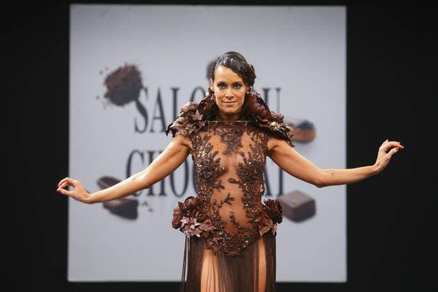 Karine Lima - Modenschau: Salon du Chocolat - Paris - 27 10 2015 GwendolineLeGoff 
