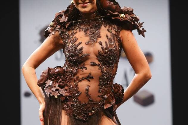 Karine Lima - Modenschau: Salon du Chocolat - Paris - 27 10 2015 GwendolineLeGoff 