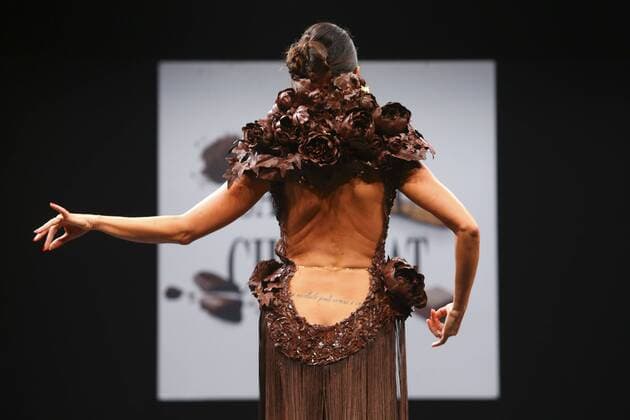 Karine Lima - Modenschau: Salon du Chocolat - Paris - 27 10 2015 GwendolineLeGoff 