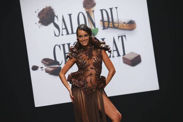 Karine Lima - Modenschau: Salon du Chocolat - Paris - 27 10 2015 GwendolineLeGoff 