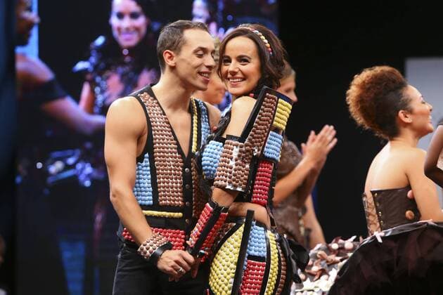 Alizee et Gregoire Lyonnet - Modenschau: Salon du Chocolat - Paris - 27 10 2015 GwendolineLeGoff 