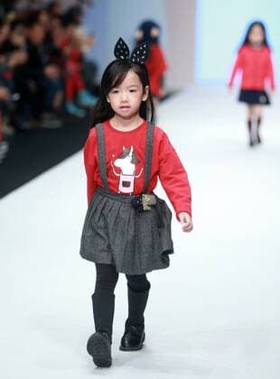 BEIJING, CHINA - OCTOBER 28: (CHINA OUT) A model showcases designs on the runway at M.latin Collection during the Mercedes-Benz China Fashion Week Spring Summer 2016 at 751D.PARK on October 28, 2015 in Beijing, China.  CFP475027661