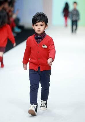 BEIJING, CHINA - OCTOBER 28: (CHINA OUT) A model showcases designs on the runway at M.latin Collection during the Mercedes-Benz China Fashion Week Spring Summer 2016 at 751D.PARK on October 28, 2015 in Beijing, China.  CFP475027672