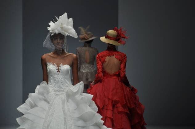 Oct. 30, 2015 - Jakarta, Jakarta, Indonesia - A model wears design by Yusi Irawati during the Jakarta Fashion Week 2016 at Senayan City. The event was participated by 250 Indonesian and international designers that will last until October 30, 2015. Jakarta Indonesia - ZUMAp133
