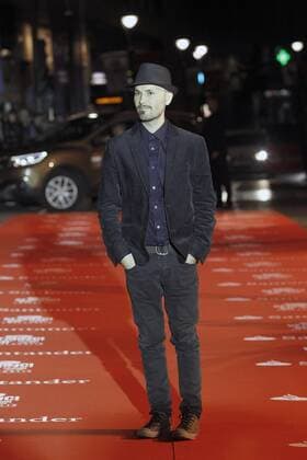 Filmmaker, visual artist and writer Israeli Avishai Sivan during the 60th Seminci. October 31,2015.  (20151031104)