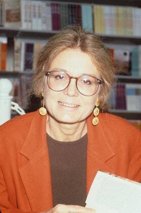 Berühmte Feministinnen, Gloria Steinem GLORIA STEINEM 1992.l2773. - ZUMAg49