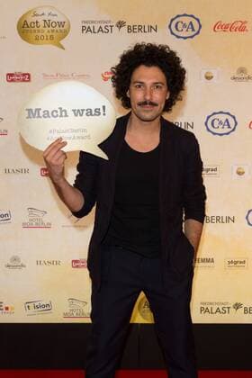 Boris Entrup - Verleihung des Act Now Jugend Award im Friedrichstadt-Palast Berlin am 02.11.2015. Verleihung Act Now Jugend Award