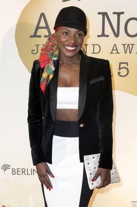 Nikeata Thompson beim Act Now Jugend Award 2015 im Friedrichstadt-Palast. Berlin, 02.11.2015 Foto:xFredericx xFuturexImage