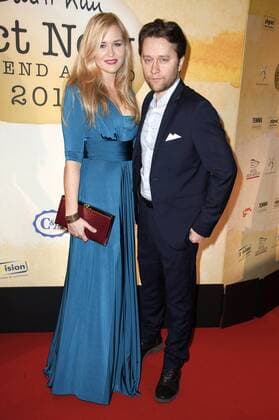 Judith Hoersch und Adrian Topol beim Act Now Jugend Award 2015 im Friedrichstadt-Palast. Berlin, 02.11.2015 Foto:xFredericx xFuturexImage