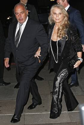 Nov. 2, 2015 - London, London, UK - Sir Philip Green & Lady Tina Green, Music Industry Trusts Award, Grosvenor House, London UK, 02 November 2015, Photo by London UK  - ZUMAl94_